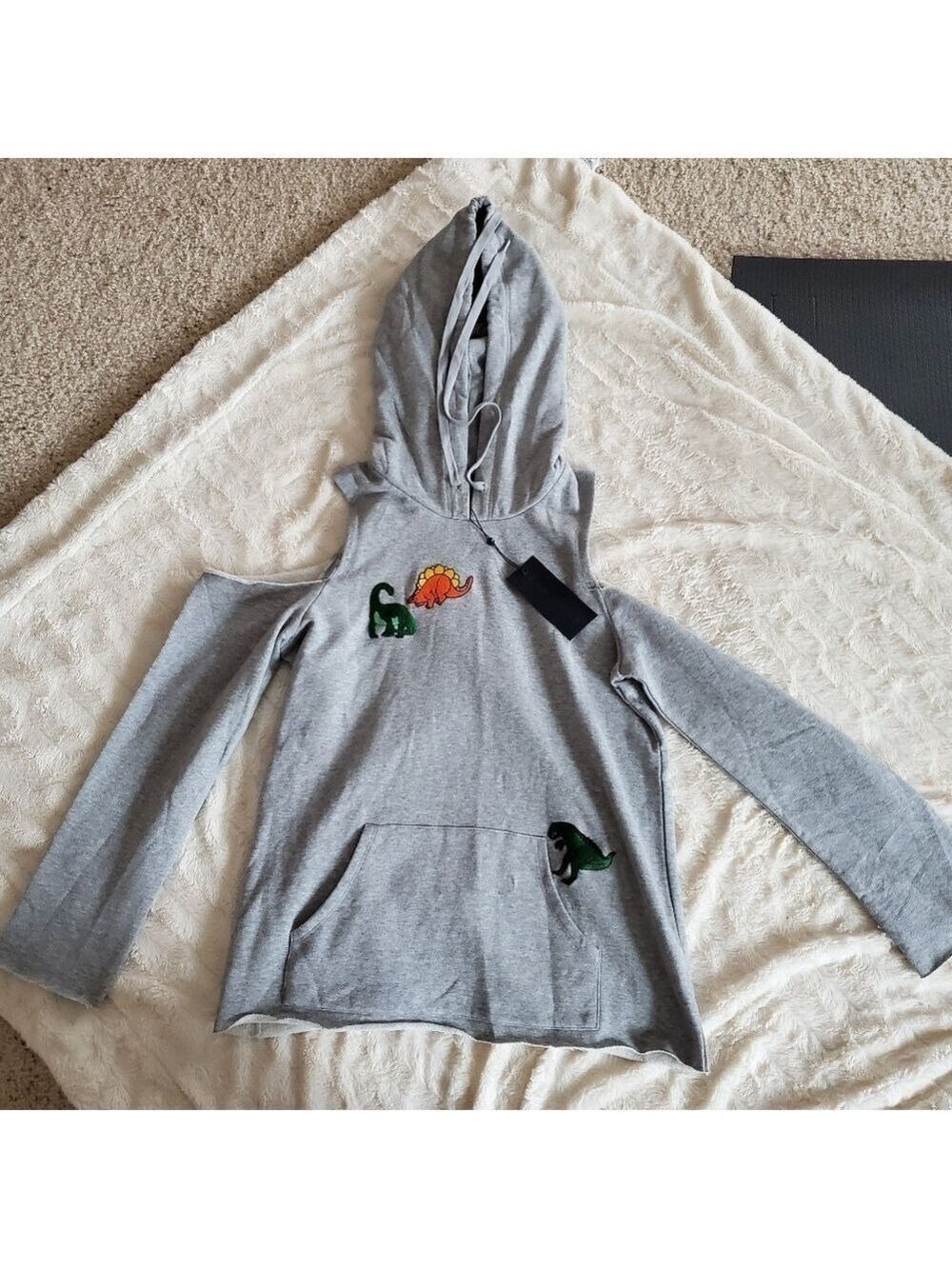 Kendall and Kylie Gray Sweatshirt Medium